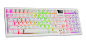 Tecware - Spectre RGB Mechanical Keyboard w/ LCD (Black) - Keyboard - Tecware - Zenox