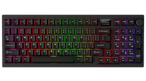 Tecware - Spectre RGB Mechanical Keyboard w/ LCD (Black) - Keyboard - Tecware - Zenox