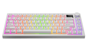 Tecware - Spectre RGB Mechanical Keyboard w/ LCD (Black) - Keyboard - Tecware - Zenox