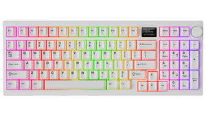 Tecware - Spectre RGB Mechanical Keyboard w/ LCD (Black) - Keyboard - Tecware - Zenox