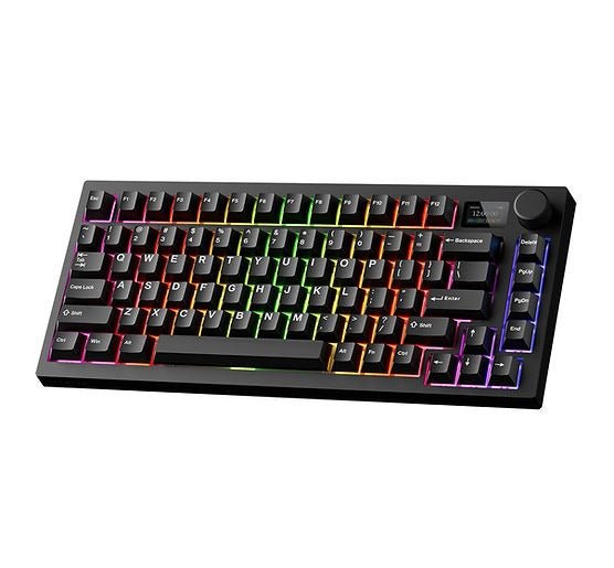 Tecware - Spectre RGB Mechanical Keyboard w/ LCD (Black) - Keyboard - Tecware - Zenox