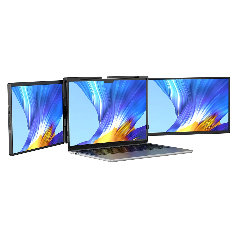 UPERFECT Laptop Screen Extender, 14'' Wireless Triple Portable Monitor - Monitor -Uperfect - Zenox