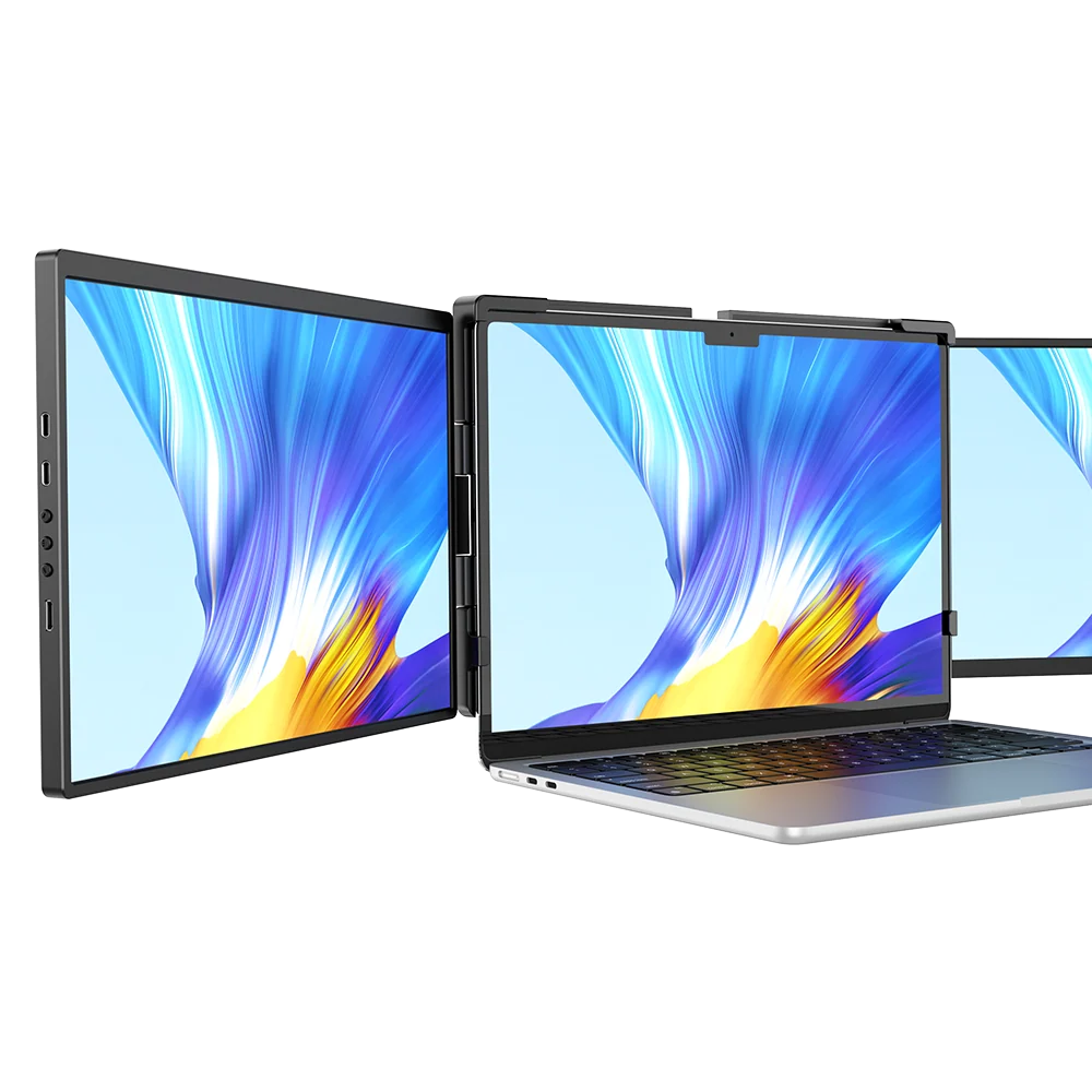 UPERFECT Laptop Screen Extender, 14'' Wireless Triple Portable Monitor - Monitor -Uperfect - Zenox
