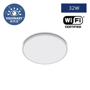 WiZ EyeCare CL550 Wi - Fi RD 32W 27 - 65K LG HV - Ceiling Light - WiZ - Zenox