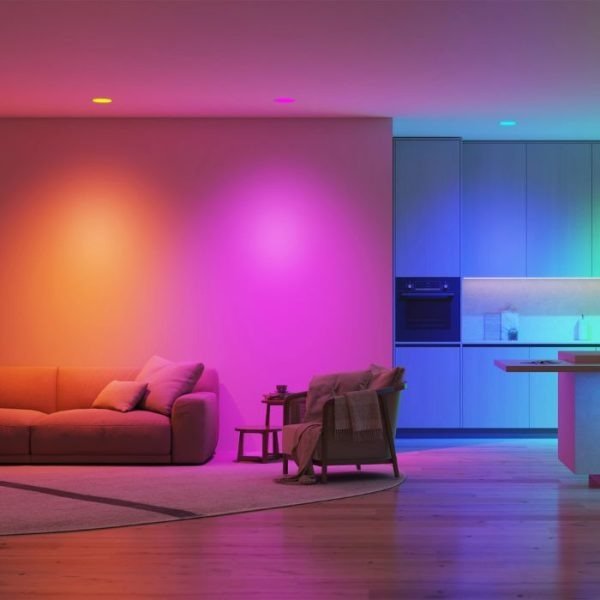 WiZ PHI WFB RGB/14W RD6"/822 - 65 12/1CT - Smart Ceiling Light - WiZ - Zenox
