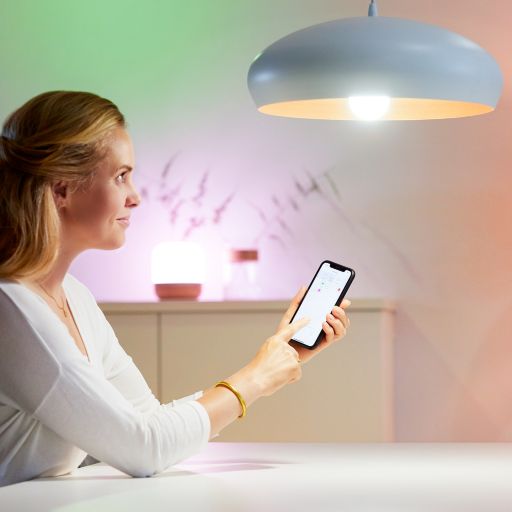 WiZ Wi - Fi BLE 60W A60 E27 822 - 65 RGB 1PF/6 - Smart Bulb - WiZ - Zenox