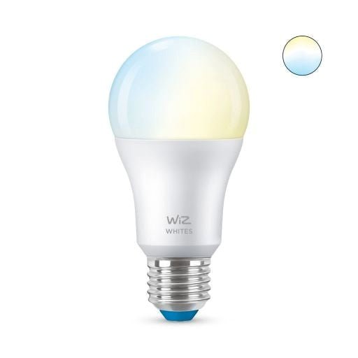WiZ Wi - Fi Smart LED Bulb - 8W / E27 / A60 (Tunable White) - Smart Bulb - WiZ - Zenox
