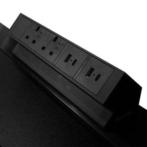 Zenox Desk Mount Power Strip v2 (30W USB - A+C x 2) - Mounted Power Strip - Zenox - Zenox