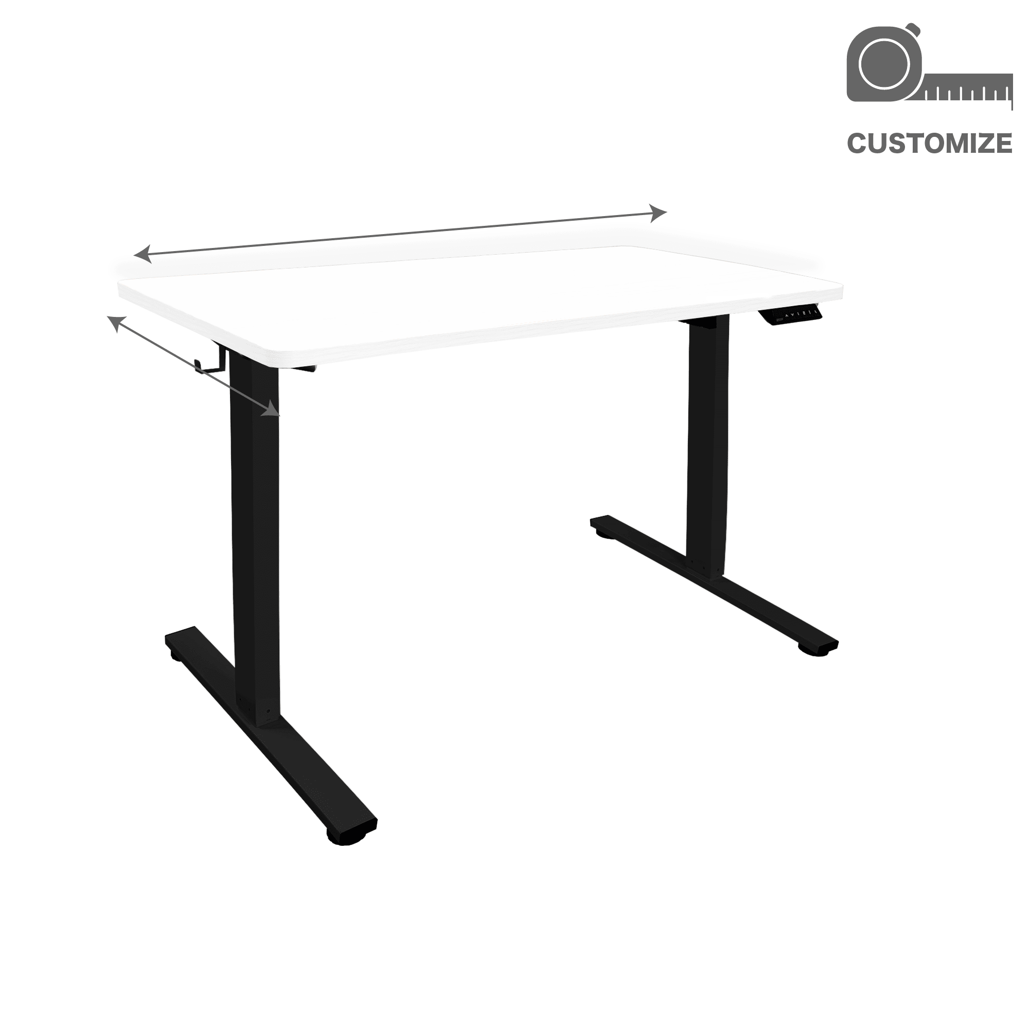 Zenox Ergonomic Essential Standing Desk (Custom Size 100 to 160 cm ) - Zenox - Zenox