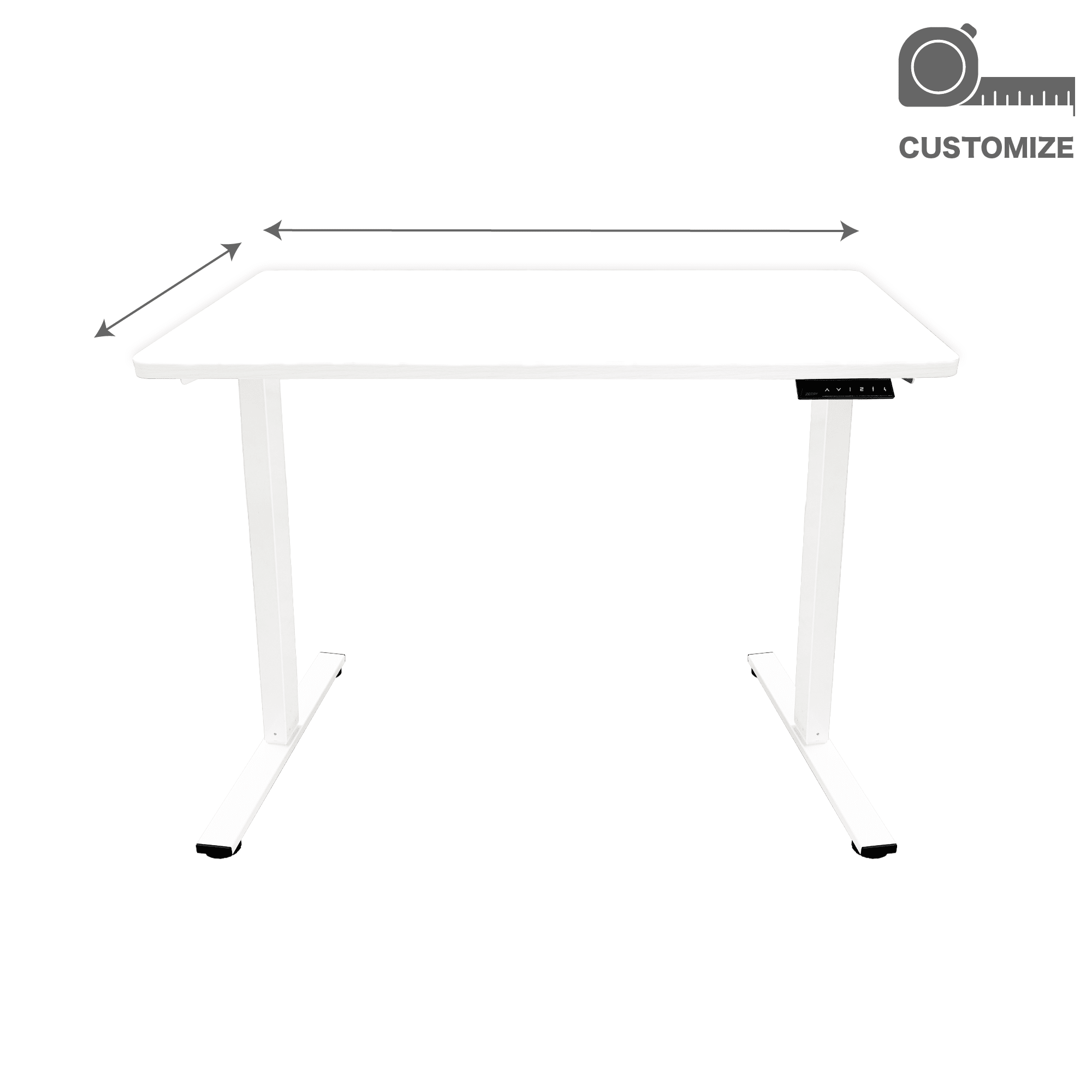 Zenox Ergonomic Essential Standing Desk (Custom Size 100 to 160 cm ) - Zenox - Zenox