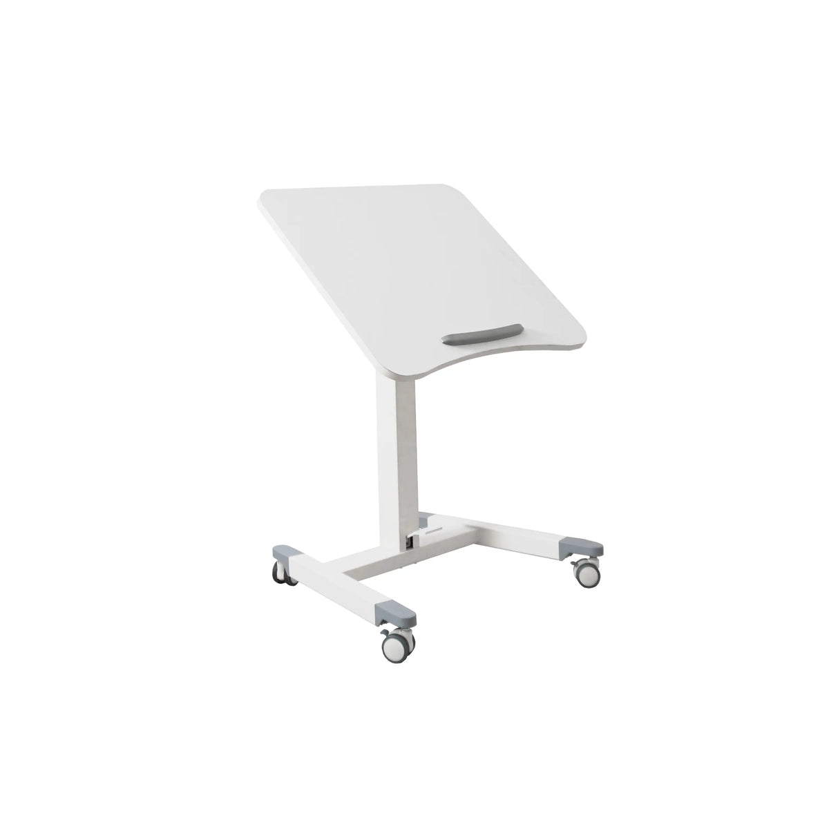 Zenox Ergonomics - Rover Mobile Standing Desk (White) - Office Desk -Zenox - Zenox