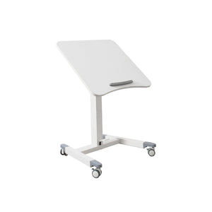 Zenox Ergonomics - Rover Mobile Standing Desk (White) - Office Desk - Zenox - Zenox