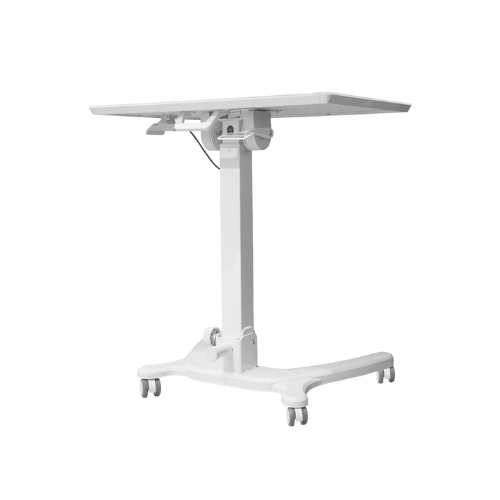 Zenox Ergonomics - Rover Pro Mobile Standing Desk (White) - Office Desk - Zenox - Zenox