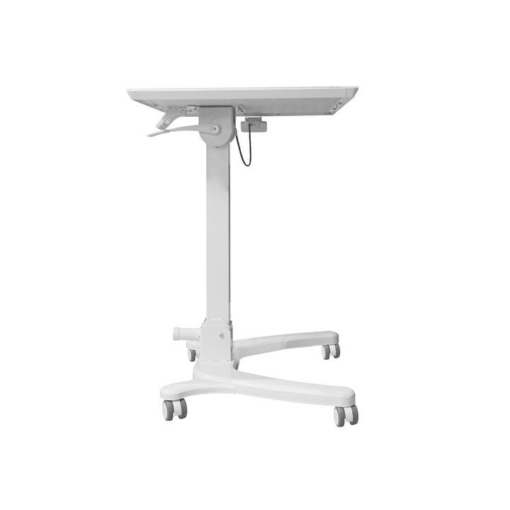 Zenox Ergonomics - Rover Pro Mobile Standing Desk (White) - Office Desk - Zenox - Zenox