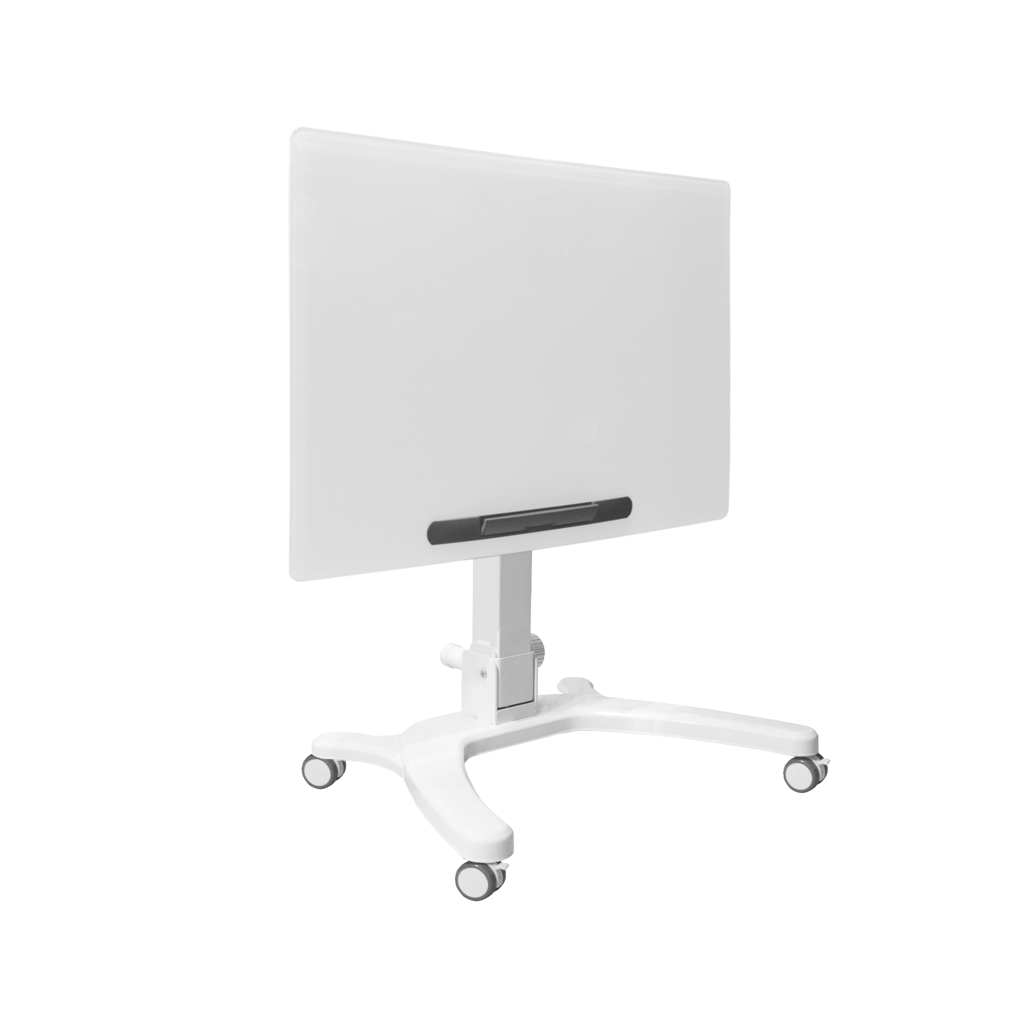 Zenox Ergonomics - Rover Pro Mobile Standing Desk (White) - Office Desk - Zenox - Zenox
