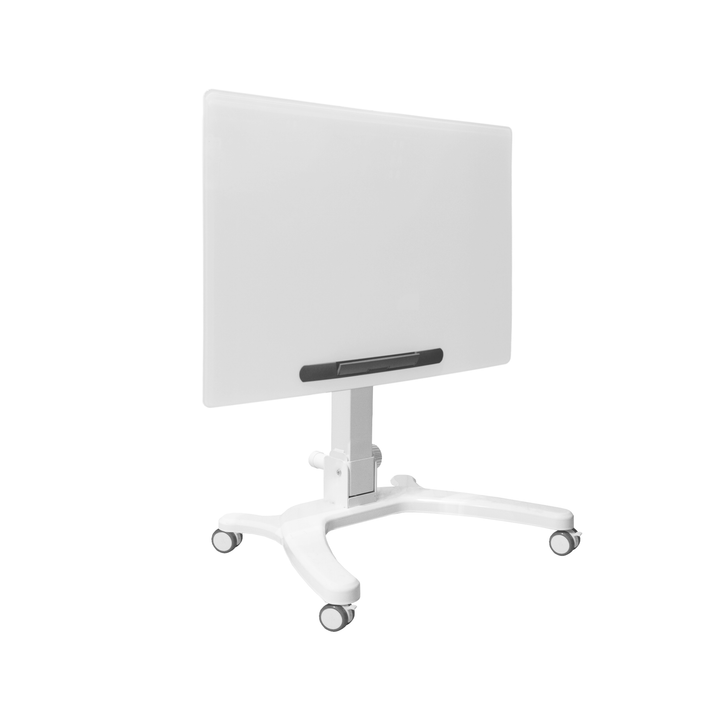 Zenox Ergonomics - Rover Pro Mobile Standing Desk (White) - Office Desk - Zenox - Zenox