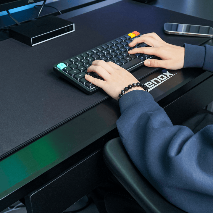 Zenox Hades Gaming Desk Pro (Height - Adjustable) - Gaming Desk - Zenox - Zenox