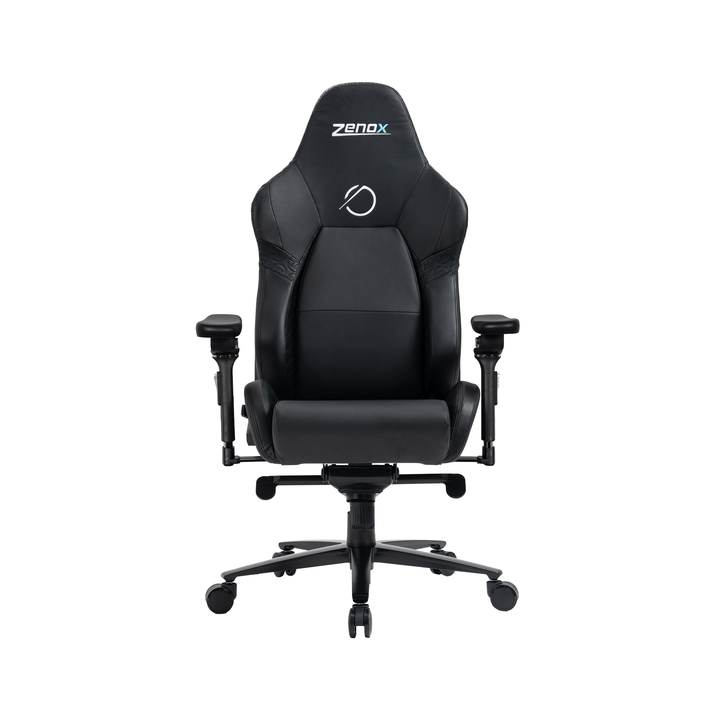 Zenox Jupiter Mk - 2 Gaming Chair (Leather/Carbon) - Gaming Chair - Zenox - Zenox
