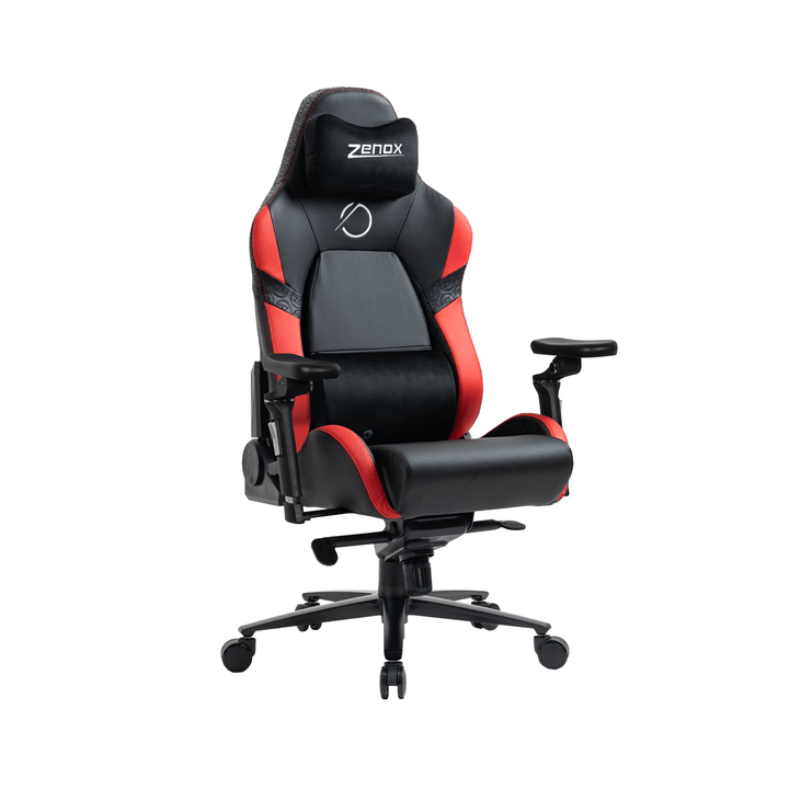 Zenox Jupiter Mk - 2 Gaming Chair (Leather/Red) - Gaming Chair - Zenox - Zenox