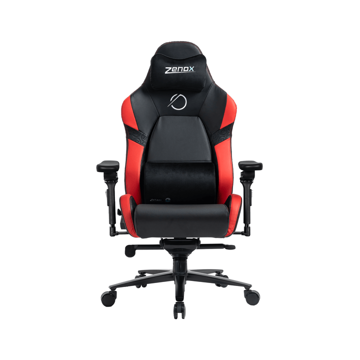 Zenox Jupiter Mk - 2 Gaming Chair (Leather/Red) - Gaming Chair - Zenox - Zenox