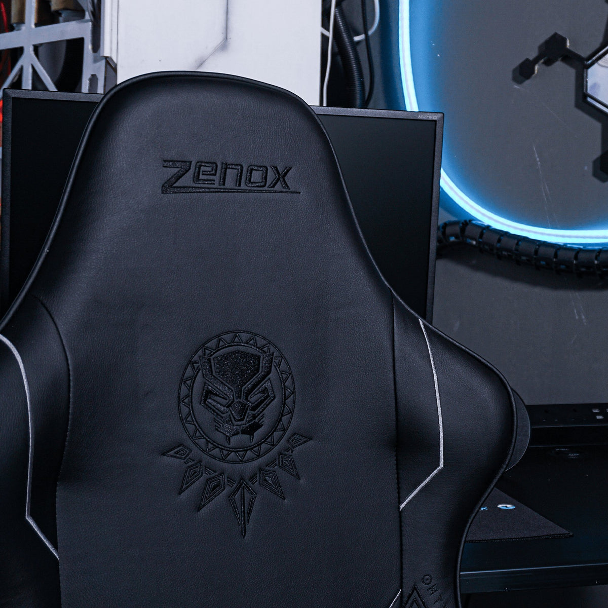 Zenox Marvel Black Panther Limited Edition - Zenox Saturn Mk - 2 Gaming Chair - Gaming Chair - Zenox - Zenox