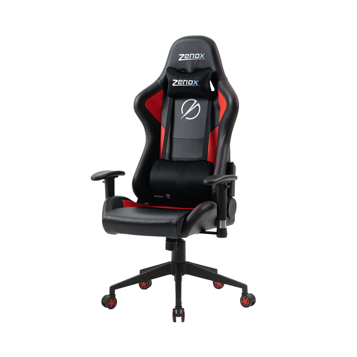 Zenox Mercury Mk - 2 Gaming Chair (Leather/Red) - Gaming Chair - Zenox - Zenox
