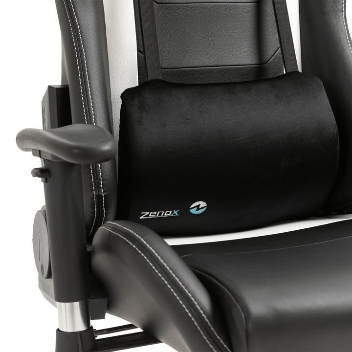 Zenox Mercury Mk - 2 Gaming Chair (Leather/White) - Gaming Chair - Zenox - Zenox