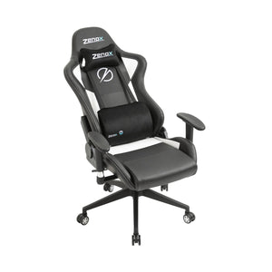 Zenox Mercury Mk - 2 Gaming Chair (Leather/White) - Gaming Chair - Zenox - Zenox