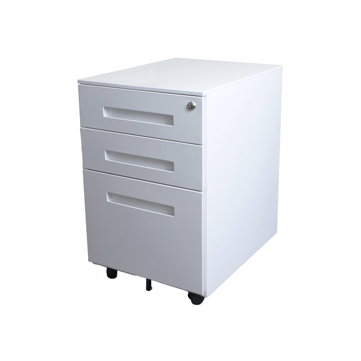 Zenox Mobile 3 - Drawer Cabinet (White) - Drawer Cabinet - Zenox - Zenox