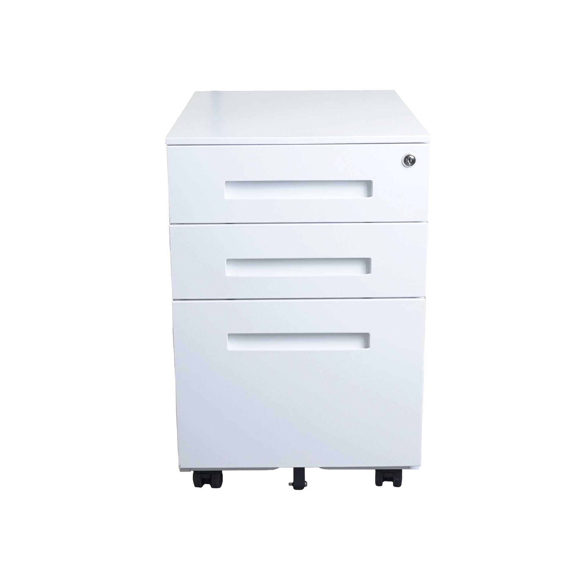 Zenox Mobile 3 - Drawer Cabinet (White) - Drawer Cabinet - Zenox - Zenox