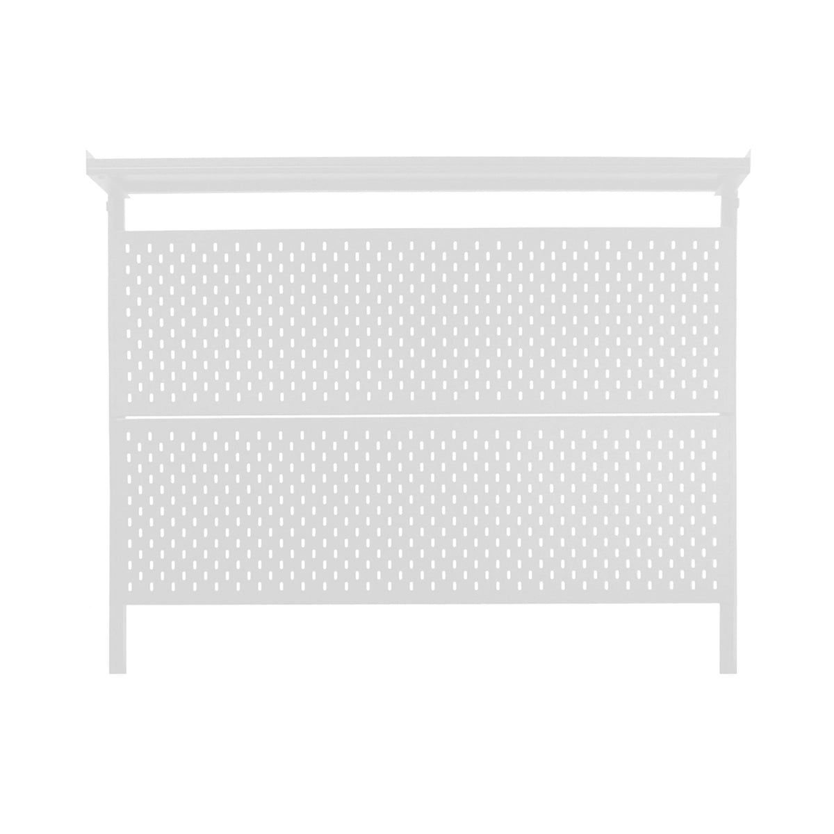 Zenox Pegboard with Top Shelf - Perforated Panel Accessories - Zenox - Zenox