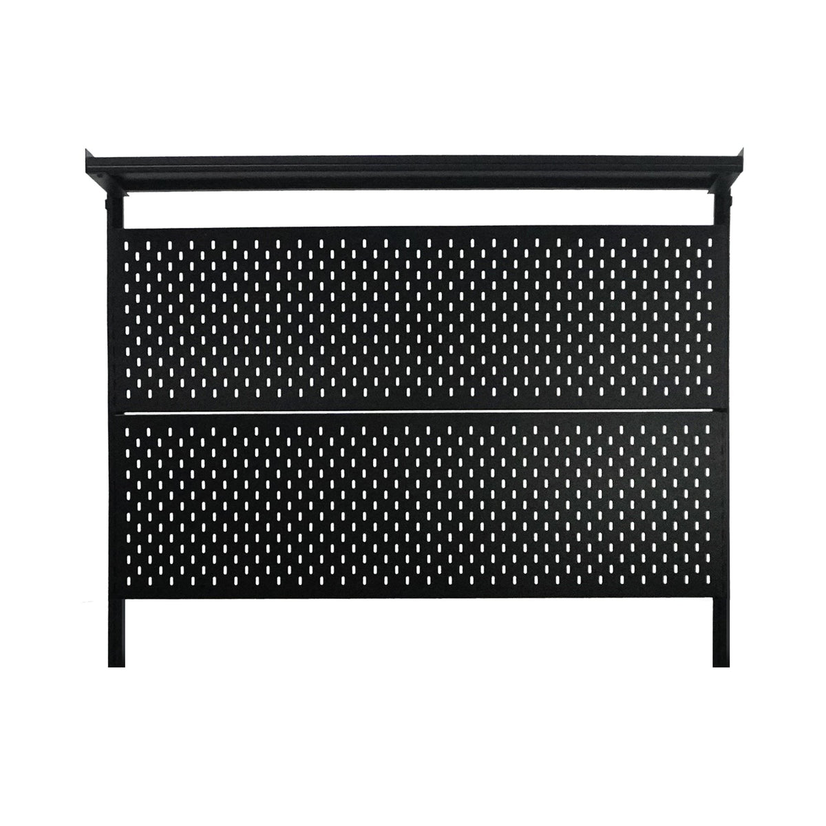 Zenox Pegboard with Top Shelf - Perforated Panel Accessories - Zenox - Zenox