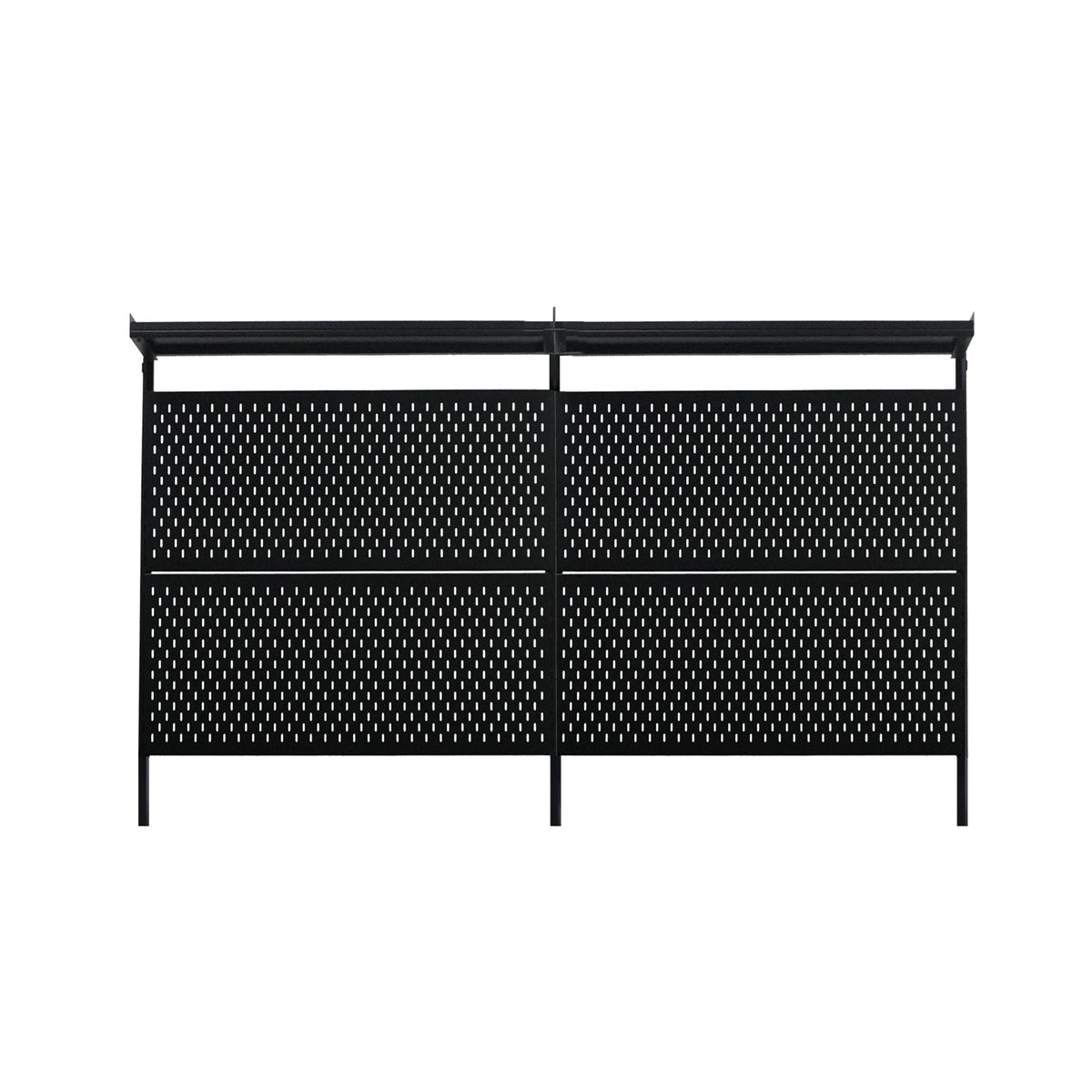 Zenox Pegboard with Top Shelf - Perforated Panel Accessories - Zenox - Zenox