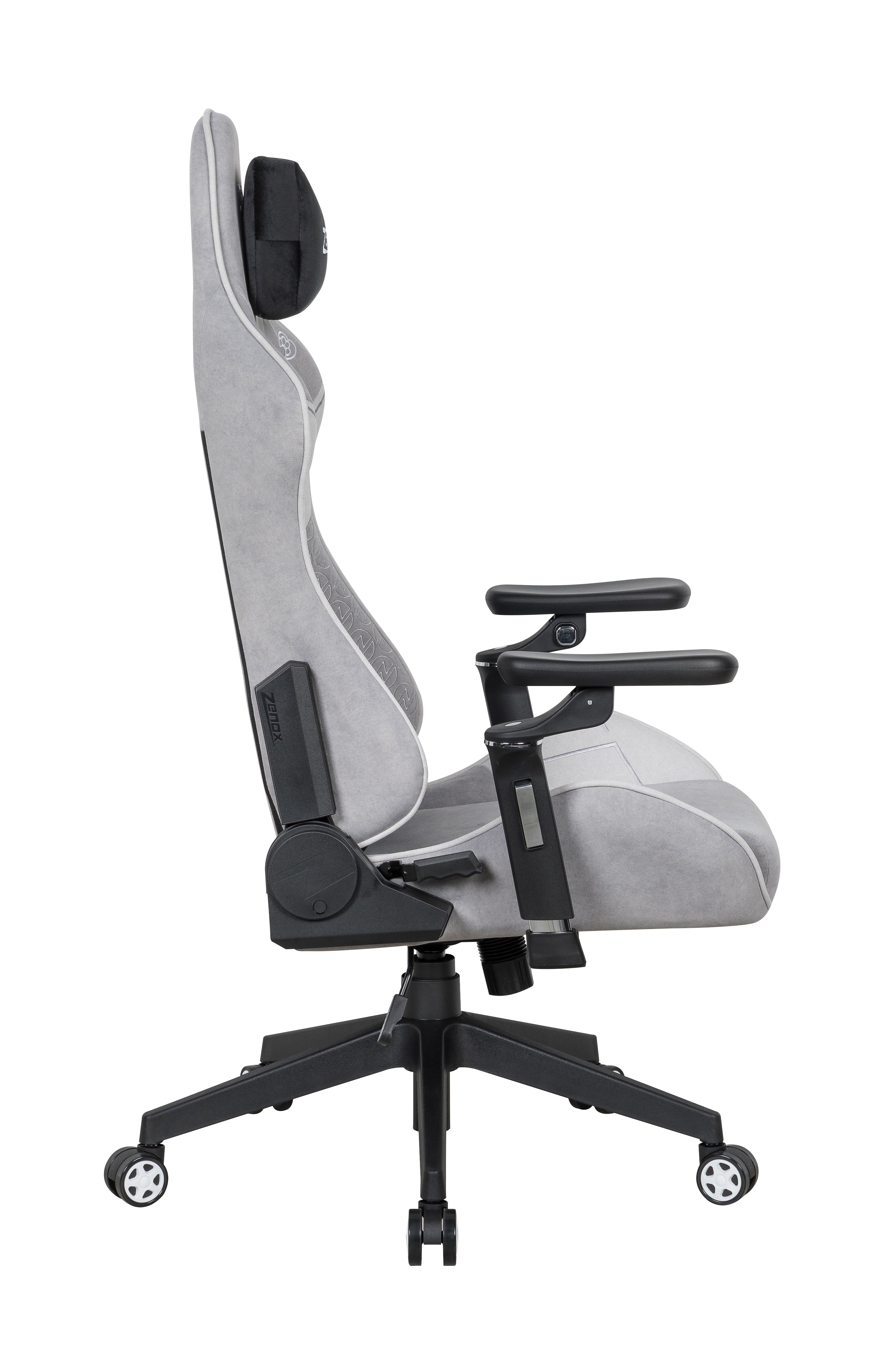 Zenox Saturn Mk-2 Gaming Chair (Davis Fabrics/ Arctic Hare Grey