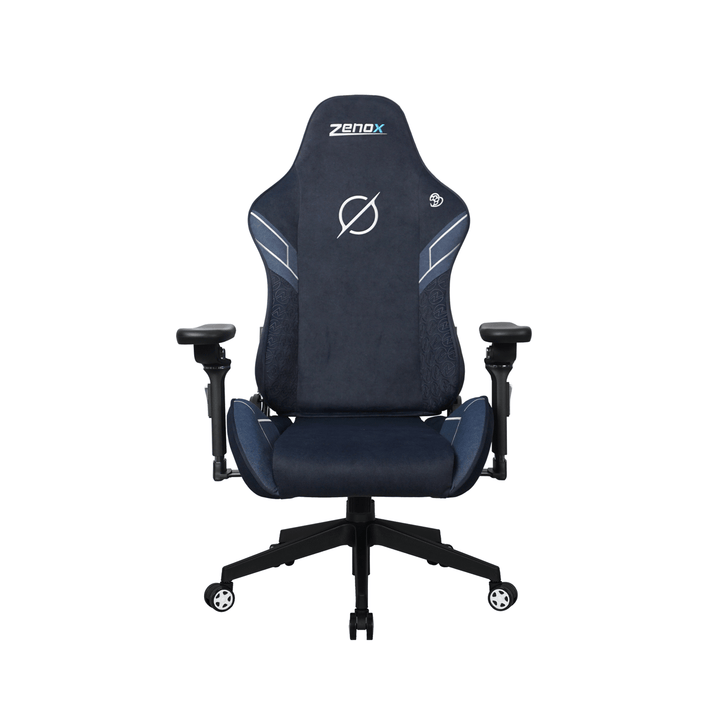 Zenox Saturn Mk - 2 Gaming Chair (Davis Fabrics/ Whale Blue) - Gaming Chair - Zenox - Zenox