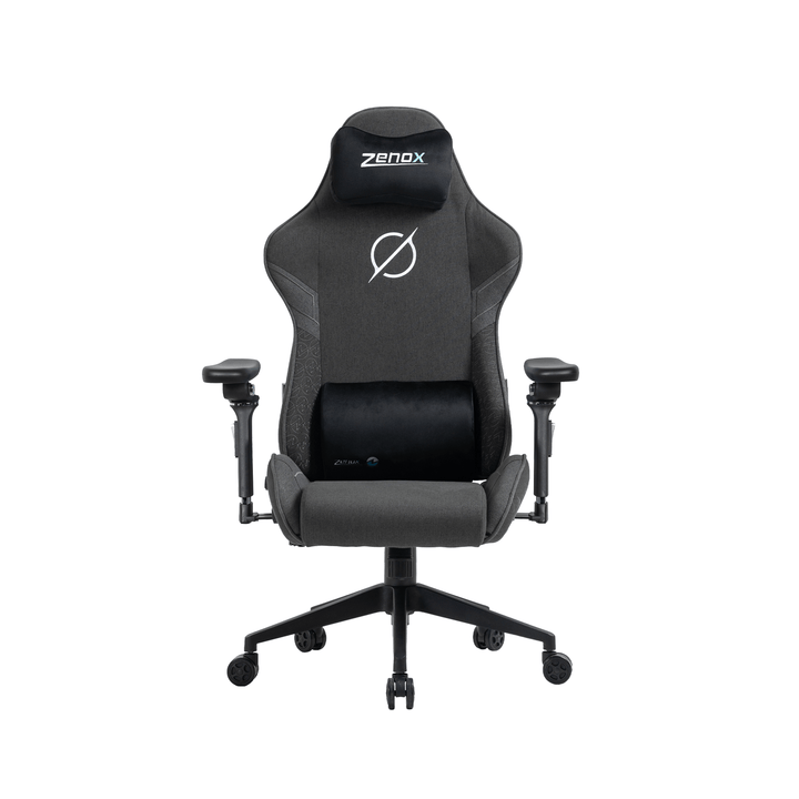 Zenox Saturn Mk - 2 Gaming Chair (Fabric/Charcoal) - Gaming Chair - Zenox - Zenox