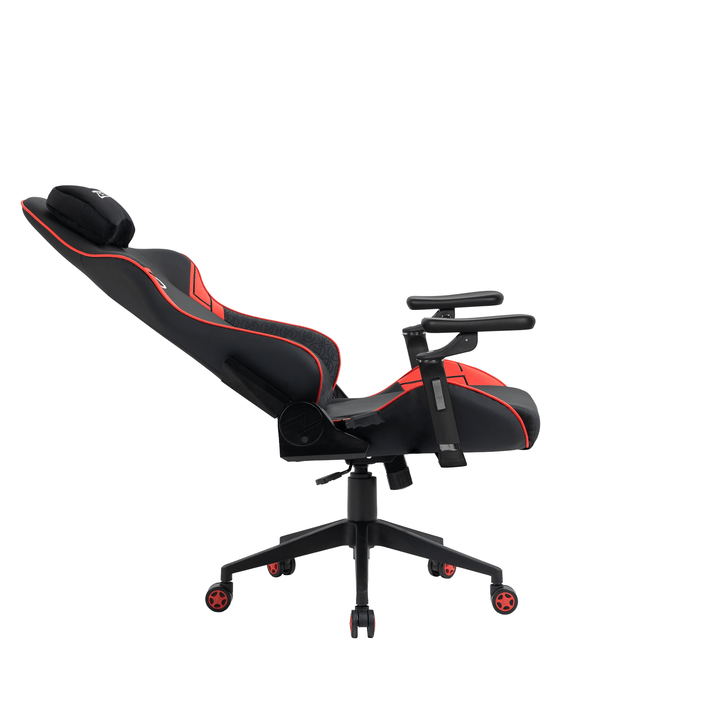 Zenox Saturn Mk - 2 Gaming Chair (Leather/Red) - Gaming Chair - Zenox - Zenox