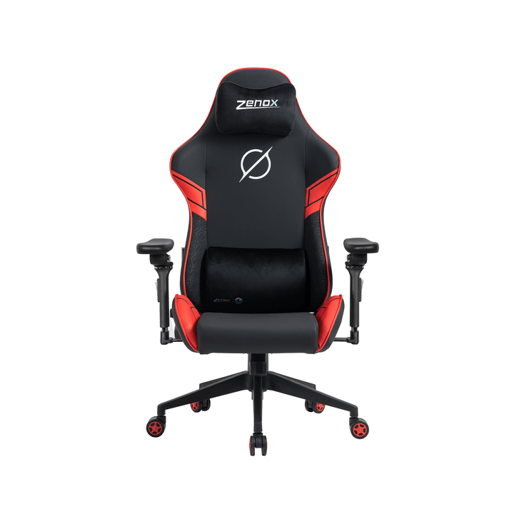Zenox Saturn Mk - 2 Gaming Chair (Leather/Red) - Gaming Chair - Zenox - Zenox