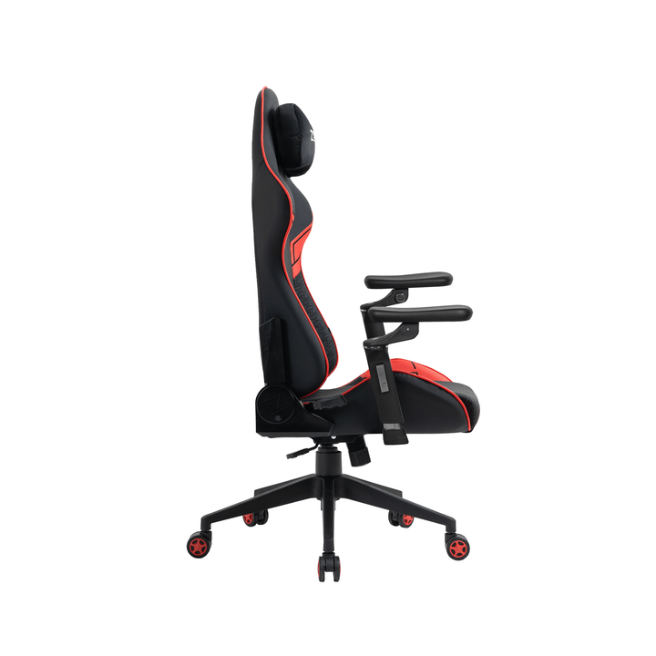Zenox Saturn Mk - 2 Gaming Chair (Leather/Red) - Gaming Chair - Zenox - Zenox