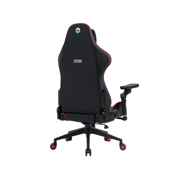 Zenox Saturn Mk - 2 Gaming Chair (Leather/Red) - Gaming Chair - Zenox - Zenox