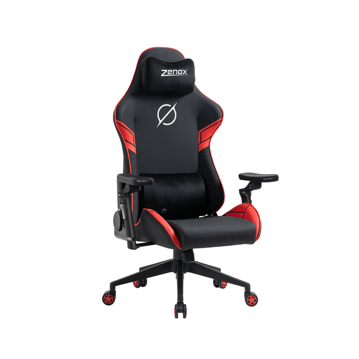 Zenox Saturn Mk - 2 Gaming Chair (Leather/Red) - Gaming Chair - Zenox - Zenox