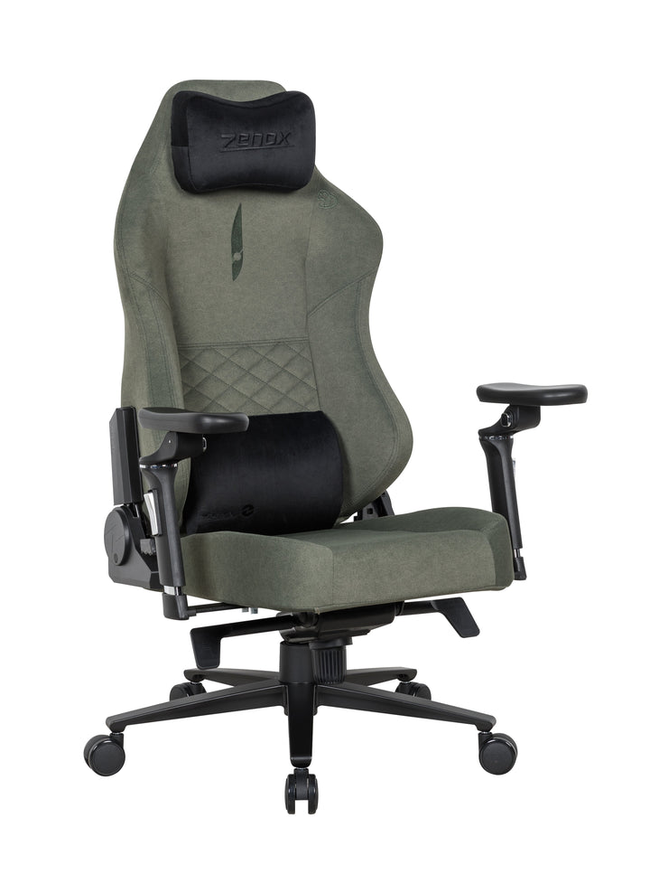 Zenox Spectre Mk - 2 Gaming Chair (Davis Fabrics/ Iguana Green) - Gaming Chair - Zenox - Zenox