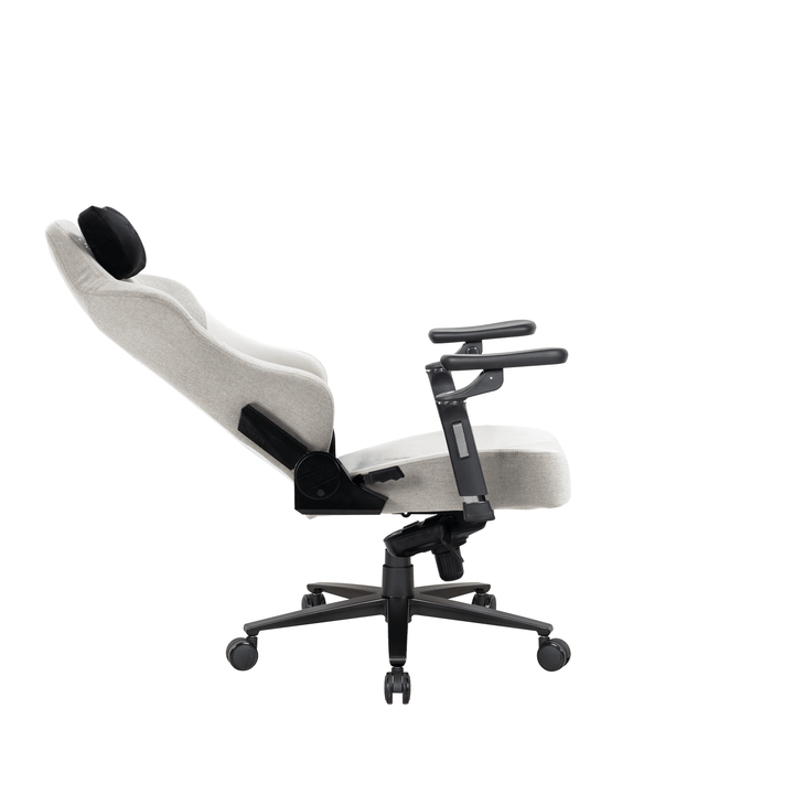 Zenox Spectre Mk - 2 Gaming Chair (Fabric/Light Grey) - Gaming Chair - Zenox - Zenox