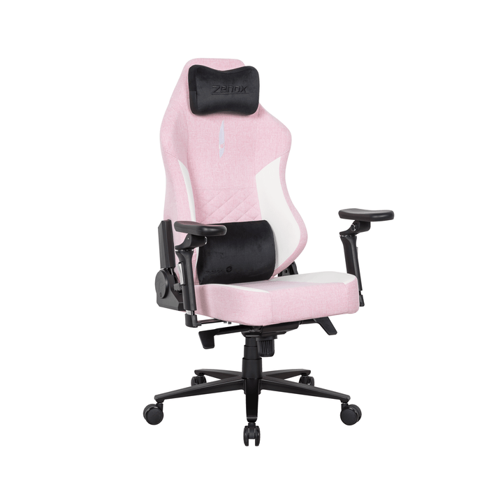 Zenox Spectre Mk - 2 Gaming Chair (Fabric/Pink) - Gaming Chair - Zenox - Zenox