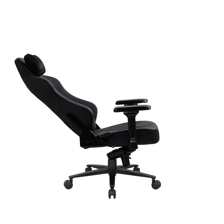 Zenox Spectre Mk - 2 Gaming Chair (Leather/Charcoal) - Gaming Chair - Zenox - Zenox