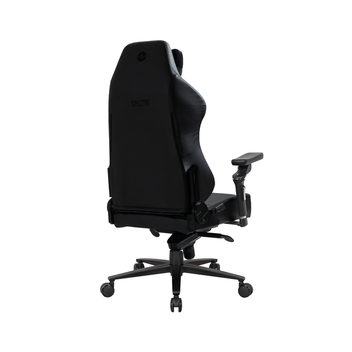 Zenox Spectre Mk - 2 Gaming Chair (Leather/Charcoal) - Gaming Chair - Zenox - Zenox