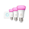 Philips Hue White and Color Ambiance Starter Kit with Bluetooth Bulb 11W A60 E27