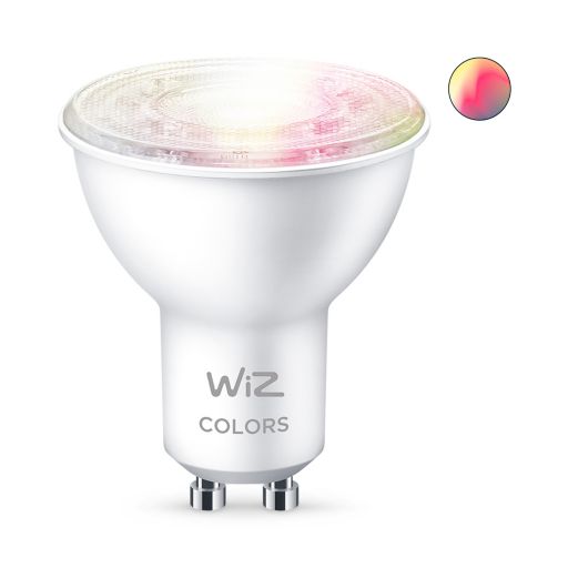 WiZ Full Color 4.7W GU10 Smart LED Bulb