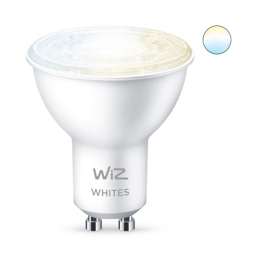 WiZ Tunable White 4.7W GU10 Smart LED Bulb