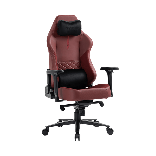 Zenox Spectre Mk-2 Gaming Chair (Leather/Maroon)